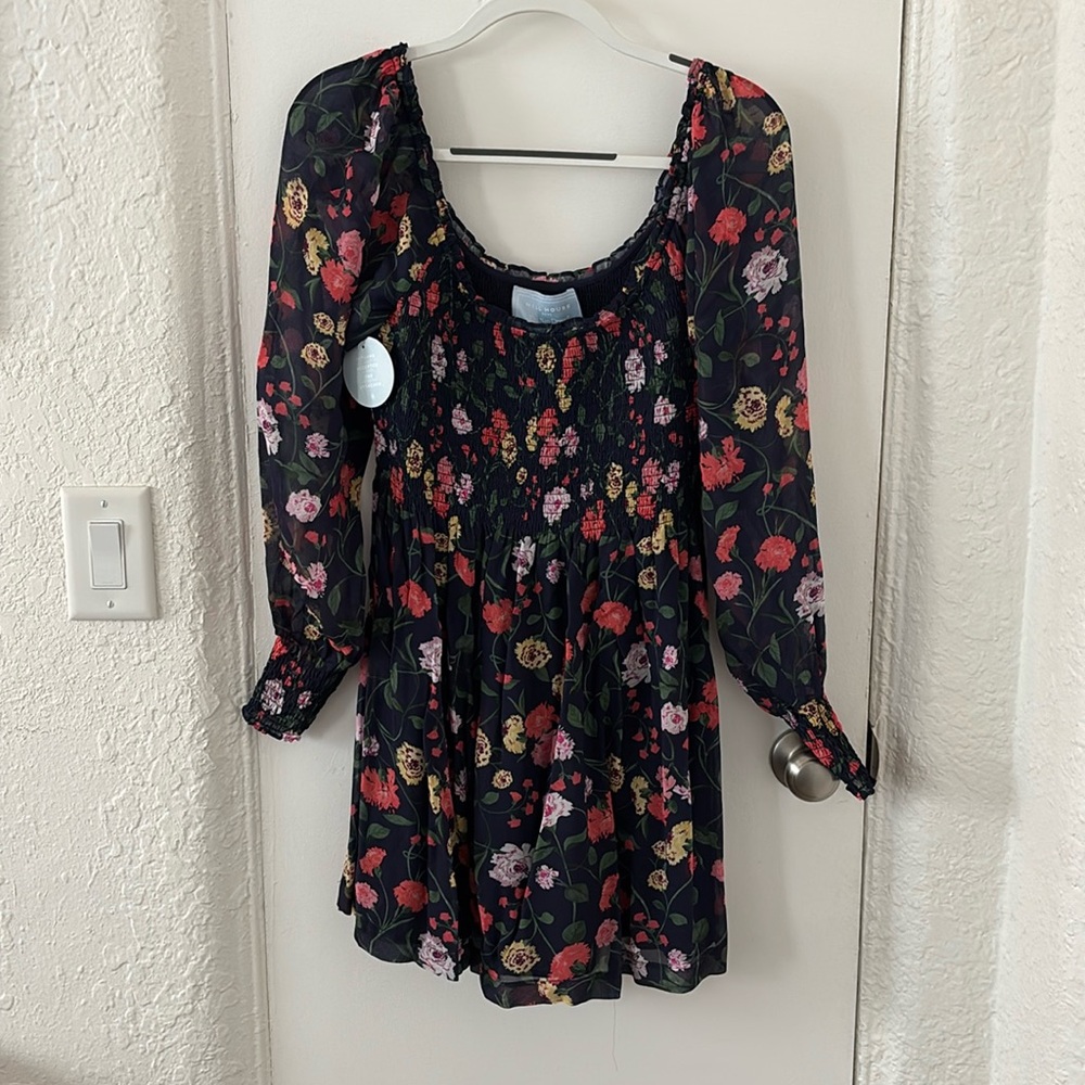 NWT floral Hill House Norah Nap Dress (M)